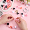 DIY Round Acrylic & Resin Bracelets Jewelry Kits DIY-SC0026-23-3