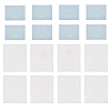 100Pcs Folding Flower Printed Paper Display Header Cards CDIS-TA0001-46D-3