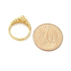 Virgin Mary Theme Clear Cubic Zirconia Finger Rings RJEW-G337-02G-05-5