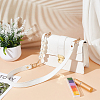 2Pcs 2 Style PU Leather & Round ABS Plastic Imitation Pearl Bag Straps Sets FIND-WR0009-23B-4