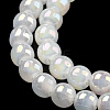 Imitation Jade Glass Beads Strands EGLA-K014-A-A01-3