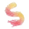 Transparent Painted Glass Beads Strands X1-DGLA-A034-T8mm-A09-1