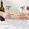 30Pcs Opaque Acrylic Wine Glass Cabochon OACR-GA0001-27B-3