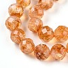 Natural Yellow Quartz Beads Strands G-S345-10mm-18-4