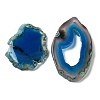 Dyed Mixed Shape Natural Agate Gemstone Big Pendants G-R300-02-2