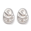 Non-Tarnish 304 Stainless Steel Stud Earrings EJEW-H013-36P-1