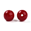 Opaque Solid Color Glass Beads GLAA-N007-8mm-A03-2