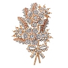 Flower Rhinestone Brooch PW-WG79A77-01-5