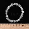 Natural Quartz Crystal Round Beads Stretch Bracelets for Women BJEW-L712-B03-8mm-5