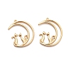 Brass Pendants KK-C130-01G-1