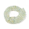 Natural Prehnite Beads Strands G-N342-125-2