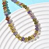 304 Stainless Steel Pave Cubic Zirconia Tennis Bracelets BJEW-G754-03G-05-2