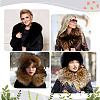 Polyester Faux Fur Collar AJEW-WH0709-230B-5