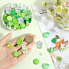 120Pcs 12 Styles Transparent & Opaque Resin Cabochons RESI-SP0001-07-3
