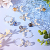14Pcs 7 Colors Glass Wine Glass Charms AJEW-TAC00022-5