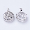 Natural Quartz Crystal Pendants G-K234-C17-2