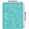 Self-Adhesive Silk Screen Printing Stencil DIY-WH0338-182-2