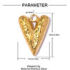 304 Stainless Steel Pendants STAS-OY014-41G-2
