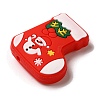 Christmas series Silicone Beads SIL-S006-01F-2