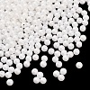 Frosted Plastic Imitation Pearl Beads KY-F022-4mm-01-2