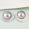 304 Stainless Steel Stud Earrings EJEW-S265-05P-3
