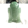 Natural Green Aventurine Carved Robot Figurines PW-WGAEA8B-09-1