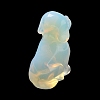 Opalite Carved Dog Figurines DJEW-F025-01F-3