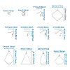 Stainless Steel Earring Hooks STAS-TA0004-25P-11