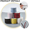 CALFOVERA 6 Rolls 6 Colors Faux Suede Cord LW-CL0001-02B-5