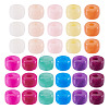 55Pcs 11 Colors Natural White Jade Dyed Beads G-TA0002-74-2