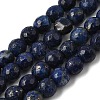 Natural Dyed Lapis Lazuli Beads Strands LS-G-G059-6mm-2