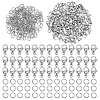 304 Stainless Steel Lobster Claw Clasps STAS-PH0019-51P-1
