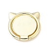 Alloy Cat Cell Phone Holder Stand Findings AJEW-E046-02G-1