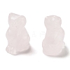 Natural Rose Quartz Carved Figurines DJEW-L023-B22-1