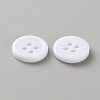 100Pcs 2-Hole Resin Buttons BUTT-WH20005-08B-3