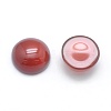 Natural Carnelian Cabochons G-E492-H-14-2