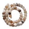 Natural Druzy Agate Beads Strands G-Z098-A01-8mm-3