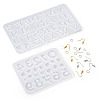 2Pcs Silicone Pendant Molds FIND-TA0006-22-2
