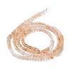 Natural Citrine Beads Strands G-P514-B05-01-3