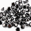 Diamond Shaped Cubic Zirconia Pointed Back Cabochons ZIRC-R004-4mm-02-1