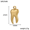 304 Stainless Steel Pendants STAS-OY012-91G-2