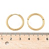 Ion Plating(IP) 304 Stainless Steel Huggie Hoop Earrings EJEW-F111A-20mm-G-3