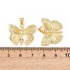 Brass Micro Pave Cubic Pendants KK-Z140-22G-3