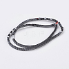 Non-magnetic Synthetic Hematite Beads Strands X-G-H1077-1-2