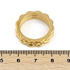 Ion Plating(IP) 304 Stainless Steel Finger Ring for Women RJEW-A052-01A-G-5