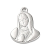 Anti-Tarnish 201 Stainless Steel Pendants LS-STAS-Q015-01P-1