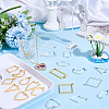 80pcs 20 Styles Alloy Pendants FIND-SP0004-96-4