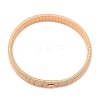 Iron Stretch Bracelets for Men Women BJEW-G741-01KCG-4