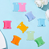 200Pcs 5 Colors PVC Plastic Thread Winding Boards TOOL-SC0001-82-7