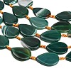 Natural Banded Agate/Striped Agate Beads Strands GG-CBAE0EB-01A-01-4